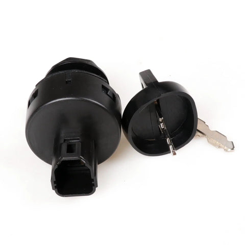 Ignition Key Switch For Ranger 1000 XP 1000 ATV UTV 4 Pin 3 Position Off Run Start Replacement Kit shown with connector and key