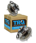 Two Piece Front Wheel Bearing And Hub Assembly Set For 2005 Ford F150 4WD Front Left And Right 6 Lug Wheels Compatible