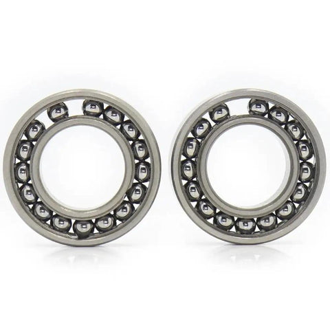 Two Piece 6902 Thin Ball Bearings 15x28x7mm for industrial machines, designed for 500 degree heat resistance.