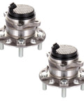 2-pack Rear Wheel Hub Bearing Assembly with ABS for Hyundai Sonata 2015-2019, Kia Optima 2016-2020, 5-lug design