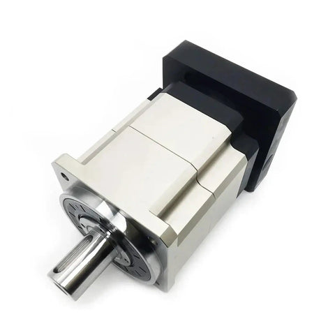 Top Shelf Helical Gear Reducer Box For Nema 17 And 23 Stepper Motors Serving Up 100 To 1 Ratio Specs, silver and black design