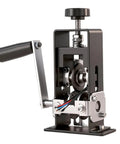 Heavy Duty Wire Stripper Machine For Copper Cable Scrap Recovery Quick Drill Mount Auto Stripping Tool close-up view of manual handle