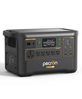 Beefy F3000LFP 3072Wh Portable Power Station With 3600W Pure Sine Wave LiFePO4 Battery Backup, front view showing outlets