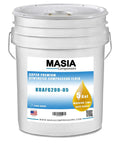 Bucket labeled 'Food Grade Lubricant 9000 FG For Commercial Equipment, 8000 Hour Lifetime, 5 Gallon, Made In USA'