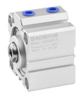 Compact 40mm Bore Thin Air Cylinder With 15mm Stroke Double Acting Single Rod Aluminum Body For Small Machinery And Industrial Automation