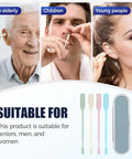 All In One Nose Hair Trimmer With 360 Degree Rotating Head Dual Stainless Steel Blades Ear Pick And Soft Cleaning Brush Safe Nostril Grooming Tool For Men And Women Beige 3 Piece Set 2025 Upgrade shown used by various ages