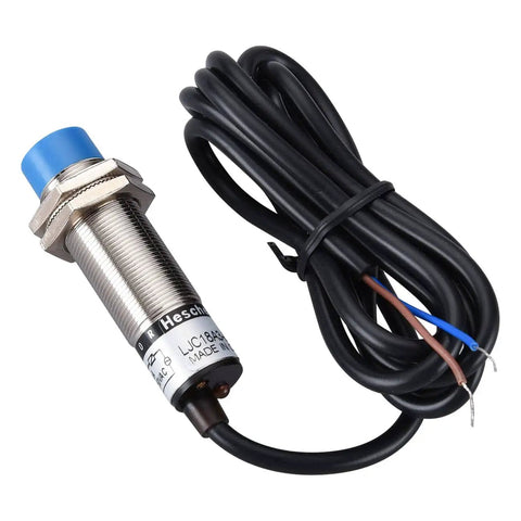 Capacitive Proximity Sensor Switch M18 Non Shield Type With 10mm Detection Distance 90 To 250 VAC 400 mA Normally Open Two Wire