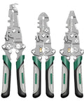 Hot 16 In 1 Foldable Wire Stripper And Crimping Tool with carbon steel design and padded grip for easy cable work.