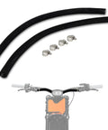 4/5 Inch Surron Electric Dirt Bike Cable Management Sleeve Black For Sur Ron Light Bee X S Talaria Sting MX3 Mesh Wire