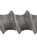 Built Tough Gray Epoxy Exterior Deck Screws 181 Pack Bugle Head Fasteners close-up view showing features and threaded design.