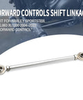 Chrome Shift Linkage Rod For Harley Sportster 2004-2022 Forward Control Shifter Linkage Upgrade Dope Ride Fits Iron 883 XL883 XL1200 Forty Eight Seventy Two Aluminum Construction Easy Install Durable And Cool. chrome aluminum shift rod shown for Harley Sportster forward controls