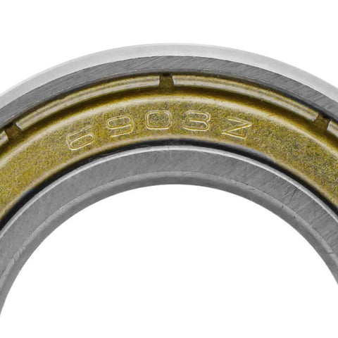 Close-up of Industrial Grade 100 Pack 6903 ZZ Deep Groove Ball Bearings 17Mm X 30Mm X 7Mm showing metal shield details.