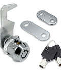 Five Eighth Inch Toolbox Lock With Keys Keyed Alike Tubular Cam Lock Zinc Alloy Heavy Duty Durable Cabinet Lock components