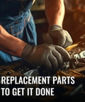 Mechanic installing Front Engine Crankshaft Repair Sleeve For Ford F350 Super Duty 1999 Through 2018 in engine repair shop
