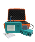 Slick Wall Scanner Beast With Glowing Screen Spots Wooden Studs Hidden Pipes Electrical Cables And Steel Rebar In Drywall Or Concrete Up To Seven Inches Deep Single Stick Tool For Easy Home Upgrades And Instant Data Downloads in orange case.