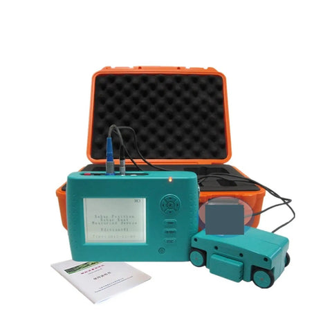 Slick Wall Scanner Beast With Glowing Screen Spots Wooden Studs Hidden Pipes Electrical Cables And Steel Rebar In Drywall Or Concrete Up To Seven Inches Deep Single Stick Tool For Easy Home Upgrades And Instant Data Downloads in orange case.