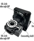 Premium Hollow Rotary Platform Indexing Table For CNC Routers with 360° rotation, minor parts illustrated for clarity.