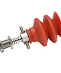 Heavy Duty Industrial Pneumatic Manipulator Vacuum Suction Cup Vaph Series Orange Gripper Pad with metal attachment for automation.