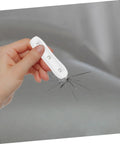 Person using Fast Curing Windshield Chip Repair Tool For All Vehicles Portable Glass Repair Kit For Quick Clear Cracks Universal Fit