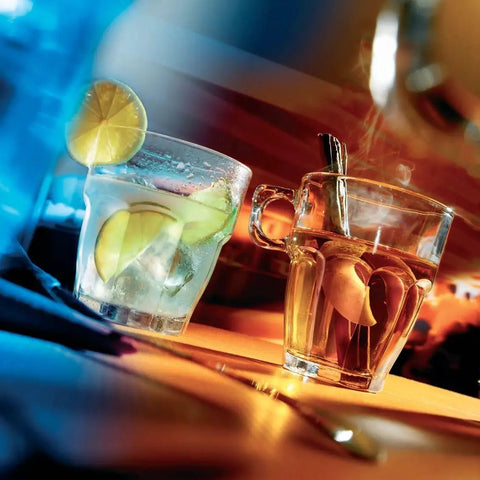 Rock Bar Stackable Double Old Fashioned Glasses 13.25 Oz Set Of 6 For Cocktails And Home Bars Clear Durable Barware With Classic Bistro Vibe Stacks Easy For Quick Prep And Party Night Entertainment