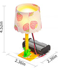 Eight Independent Electric Light Circuit Science Kits For Kids Ages 8 To 12, Easy To Assemble, No Tools Needed, Hands On STEM Fun With Step By Step Guides, Kid Tested And Classroom Or Home Ready. Small battery-powered lamp kit with 4.52in dimensions