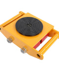 Rugged Heavy Duty Machinery Mover Dolly For Moving Heavy Equipment 6 Ton Load, All Steel Thickened Build
