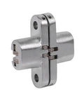 Hidden Hinge Zinc Alloy Invisible Folding Door Cross Hinge With 180 Degree Opening For Wardrobes And Folding Doors, Heavy Duty Stainless Steel Buffer Damping, Size Options 43.7mm 60.4mm 68.8mm 94mm, Rust Resistant And Easy Maintenance