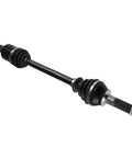 Beefed Up Rear Left Complete CV Joint Axle For Polaris Ranger 2x4 4x4 6x6 700 2008 2009 2010 2017 Direct Fit Replacement OEM Numbers 1332502 1332575 1332647 1332721 1332876 2203741 2204857 black CV axle with boots and splines