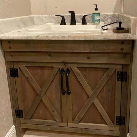 Legit Rusted Aging Wood Stain Delivers Hella Authentic Weathered Brown And Gray Patina For Floors Cabinets Millwork Doors And Furniture With Voc Free Low Odor on wooden bathroom cabinet.