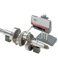 Portable Surface Roughness Gauge With Four Parameters Ra Rmax Ry Rz Aluminum Body Durable And Accurate Pro Grade Readouts After Measurement Adjustable Measure Length 1x 3x Or 5x Cutoff For Precision Metrology On The Go on shaft fixture