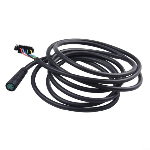 Top Notch E Bike 5Pin Extension Cable 1.7 Meter Adapter SM Connector, black ABS 5-pin display cable