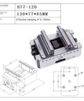 Self Centering Vise for Quick Change Four and Five Axis Machining Rock Solid Clamping for Round Materials Like Pipes and Tubes