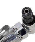 High Octane 1/4 Inch Air Angle Die Grinder Cranks At 21000 RPM Variable Speed Pneumatic Tool angled connection detail.