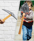 Two Piece Pickaxe And Spade Costume Prop Set For Party Favors And Photo Booths, lightweight sponge miner tools for stage