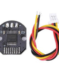 AS5048A Magnetic Encoder 14 Bit High Precision Position Sensor With PWM SPI Interface For Brushless Motor And Motion Control System Dead On Accuracy 360 Degree Non Contact Magnetic Readout, PCB module with 3-wire cable