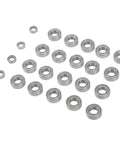 One Eighth RC Ball Bearing Kit Silver Steel High Precision Bearings For One Eighth Scale RC Cars Pro Grade Durable