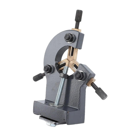 Beefy Wood Lathe Steady Rest Stabilizer For Mini Turning Projects Grey Metal Support for 0618 CJ0618A 7x12 7x14 Lathes