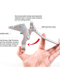 Aluminum Mountain Bike Brake Lever for 22mm Handlebar Diameter Dope 4-Finger Design With V-Brake Cantilever Compatibility