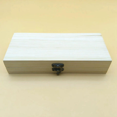 Wooden box for Ergonomic Mainspring Winder Kit For Wristwatch Repair, DIY Watchmaker Tools Set With Winding Tool And Fixed Base Loop