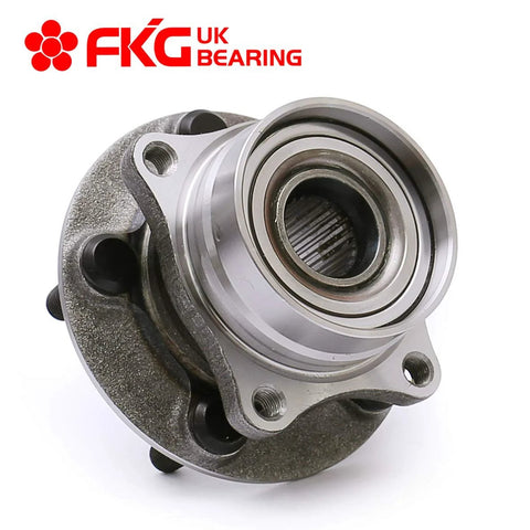 Front Wheel Bearing Hub Assembly For 2004 Through 2009 Toyota Prius, 5 Lugs, Front Position Replacement, OE Quality Hub Kit