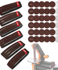 54 Piece Sanding Belts And Discs Combo Kit For 1x30 Belt Sander And 5 Inch Disc Sander Includes 18 Belts And 36 PSA Discs