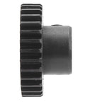 Side view of Beefy 30 Tooth 6mm DBore 0.8 Mod Steel Spur Gear For Heavy Duty Machinery And Industrial Gearboxes Durable Replacement Part
