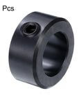 Four Piece Set Screw Shaft Collars For Three Quarter Inch Bore One And One Quarter Inch Outside Diameter Nine Sixteenths Inch Thick