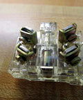 Top Shelf Control Circuit Contact Block For Industrial Panels Built Like A Tank Rock Solid 9001KA1G module with metal contacts.