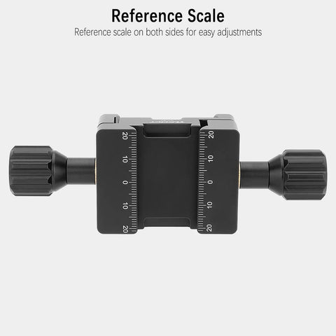 Vixen To Synta Dovetail Adapter For Telescope Gear Female To Female Dovetail Saddle Mount Base Attach Synta Dovetails On Vixen V Series Simple Drop In Loading For OTA Guides And Finders shown with reference scale visible