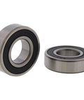 Wheel Bearing Kit For Harley And Kawasaki With 2 Ball Bearings, Double Lip TC Seals, Stainless Garter Spring Grease, SRI 2 Lubricant