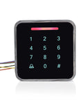 Heavy Duty Metal Touch Panel Keypad Door Access Control System With Rfid 125Khz Card Reader For Straight Up Bulletproof Wall Mounted