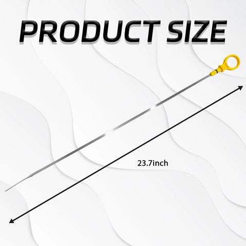 Engine Oil Dip Stick Replacement CJ5Z-6750-A For Accurate Oil Level Check Compatible With Ford 2.0L length 23.7 inch