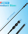 Pro Grade Flexible Installer Drill Bit 54 Inch, 3/4 Inch Auger showing size and dimensions