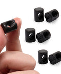 Close-up of hand holding barrel nuts for Crib Screws Replacement Set Delta Hex Socket Cap Bolts Barrel Nuts Baby Bed Hardware Replacement Kit